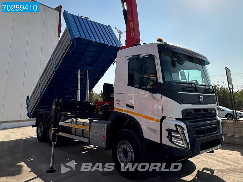Volvo FMX 430 6X4 Palfinger PK24.001 SLD5 Kran Crane 12m3 Big-Axle Euro 6 - Kravas automašīna pašizgāzējs, Kravas auto ar manipulatoru: foto 5 Volvo FMX 430 6X4 Palfinger PK24.001 SLD5 Kran Crane 12m3 Big-Axle Euro 6 - Kravas automašīna pašizgāzējs, Kravas auto ar manipulatoru: foto 5