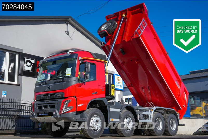 Volvo FMX 500 8X4 NEW! Hardox tipper 18m3 Steel suspension Automatic Euro 6 - Kravas automašīna pašizgāzējs: foto 1 Volvo FMX 500 8X4 NEW! Hardox tipper 18m3 Steel suspension Automatic Euro 6 - Kravas automašīna pašizgāzējs: foto 1