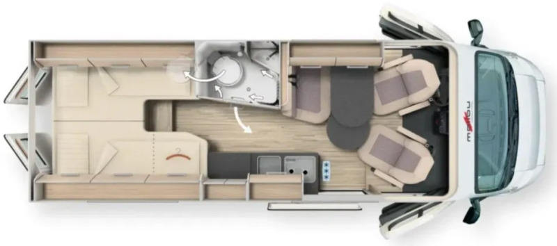 Malibu Van First Class two rooms GT Skyview 640 LE RB - Integrēts kemperis: foto 1 Malibu Van First Class two rooms GT Skyview 640 LE RB - Integrēts kemperis: foto 1