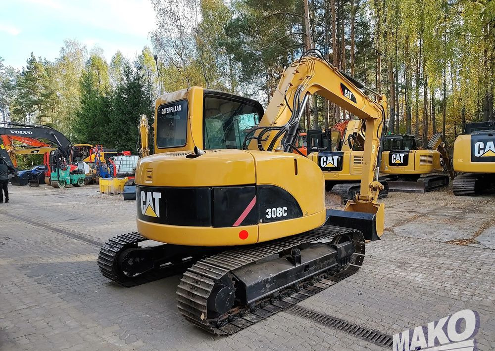 Caterpillar 308C - Kāpurķēžu ekskavators: foto 4 Caterpillar 308C - Kāpurķēžu ekskavators: foto 4