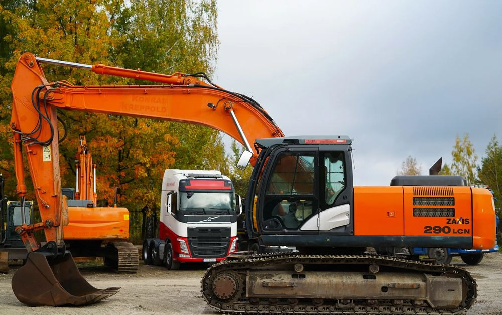 Kāpurķēžu ekskavators Hitachi ZX290LCN-5B: foto 1