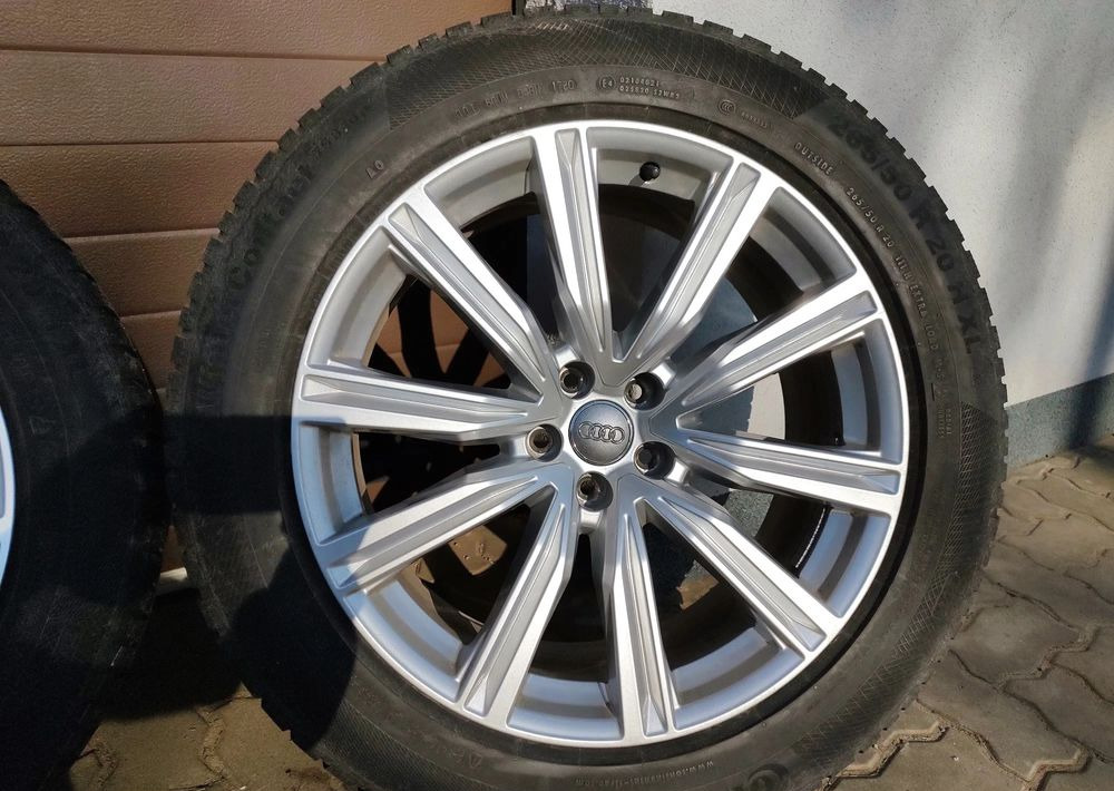Koła felgi aluminiowe Audi Q8 SQ8 z oponami zimowymi Continental WinterContact TS850P 265/50 R20 H XL - Ritenis - Vieglā automašīna: foto 5 Koła felgi aluminiowe Audi Q8 SQ8 z oponami zimowymi Continental WinterContact TS850P 265/50 R20 H XL - Ritenis - Vieglā automašīna: foto 5