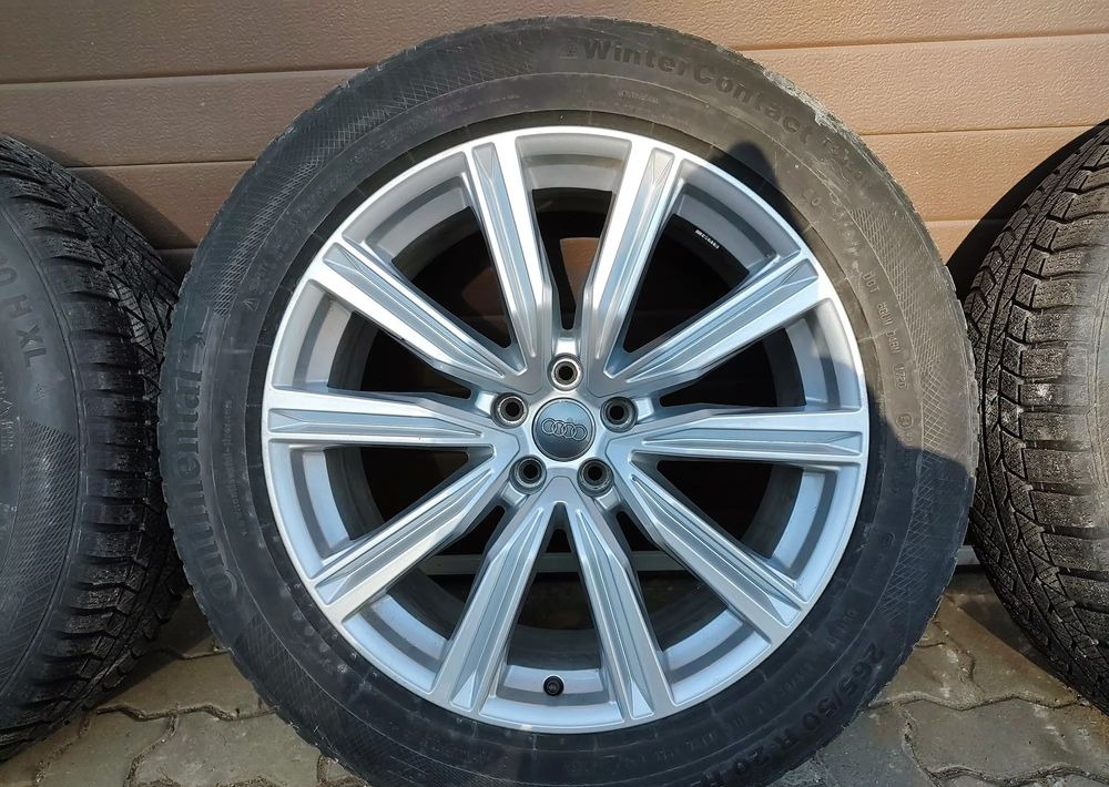 Koła felgi aluminiowe Audi Q8 SQ8 z oponami zimowymi Continental WinterContact TS850P 265/50 R20 H XL - Ritenis - Vieglā automašīna: foto 3 Koła felgi aluminiowe Audi Q8 SQ8 z oponami zimowymi Continental WinterContact TS850P 265/50 R20 H XL - Ritenis - Vieglā automašīna: foto 3