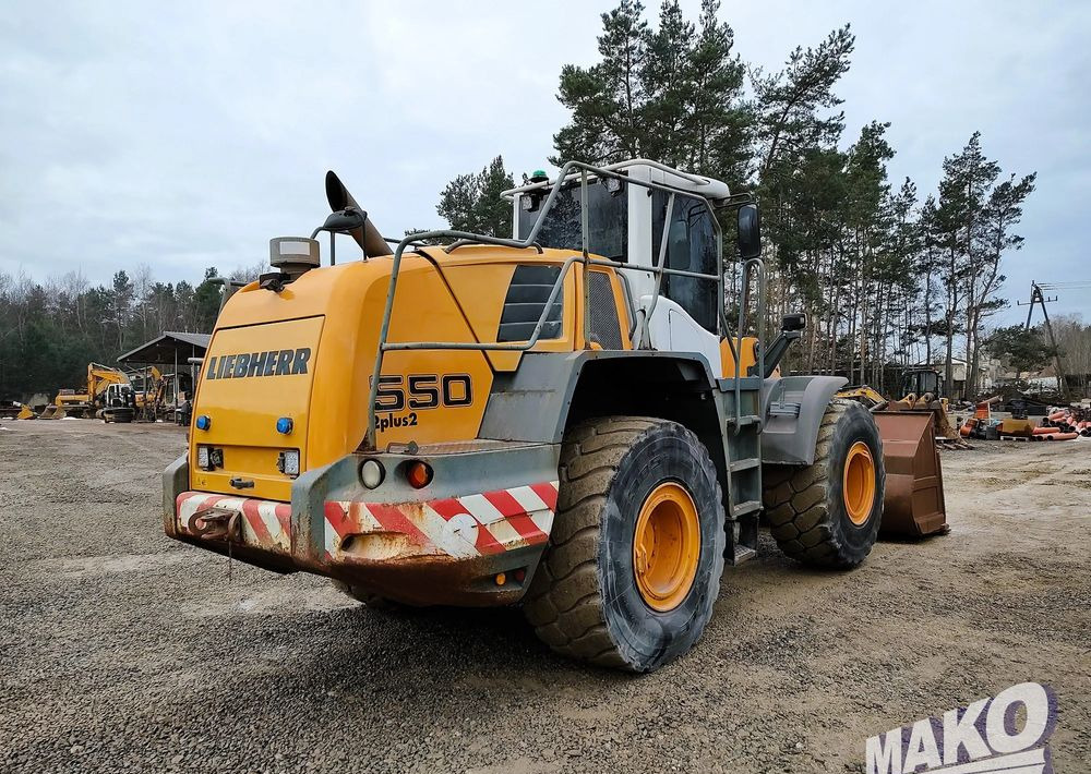 Liebherr L550 - Riteņu iekrāvējs: foto 5 Liebherr L550 - Riteņu iekrāvējs: foto 5
