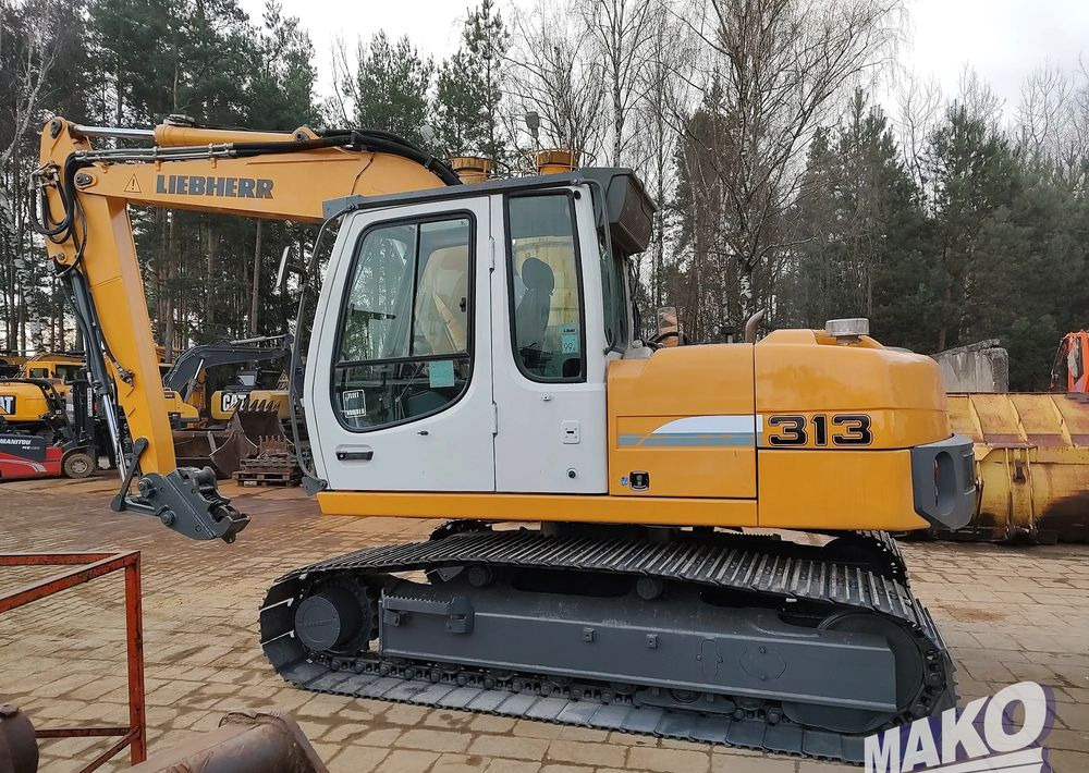 Liebherr R 313 Litronic - Kāpurķēžu ekskavators: foto 1 Liebherr R 313 Litronic - Kāpurķēžu ekskavators: foto 1