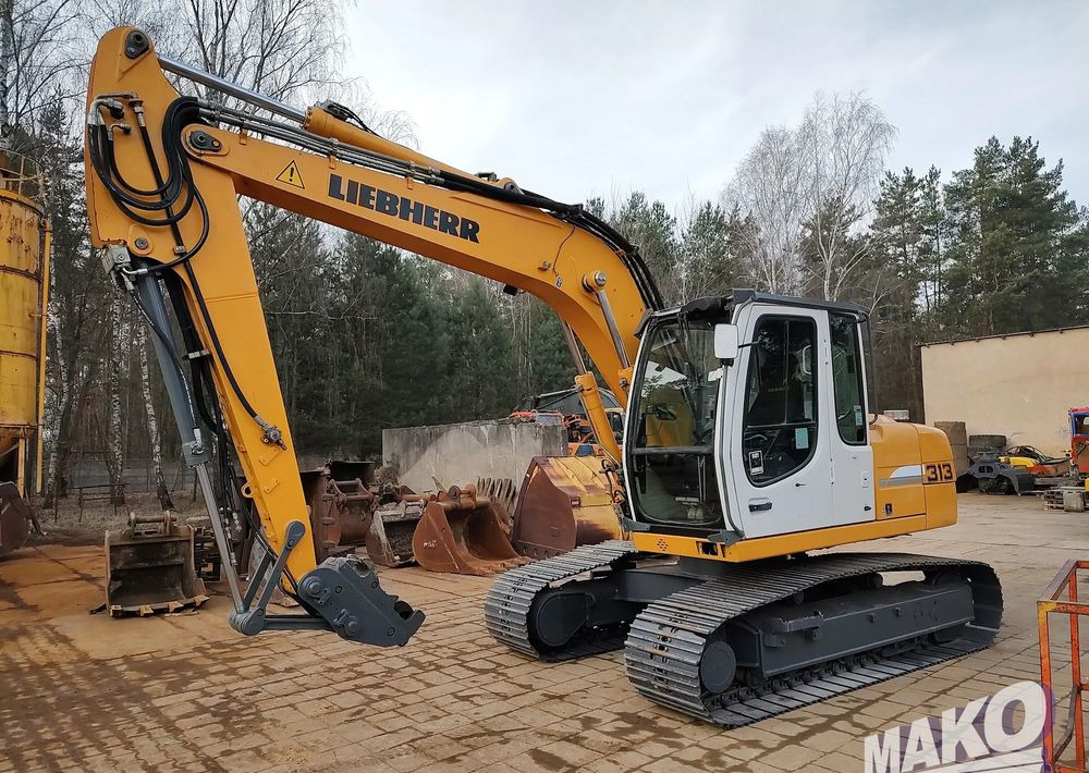Liebherr R 313 Litronic - Kāpurķēžu ekskavators: foto 2 Liebherr R 313 Litronic - Kāpurķēžu ekskavators: foto 2