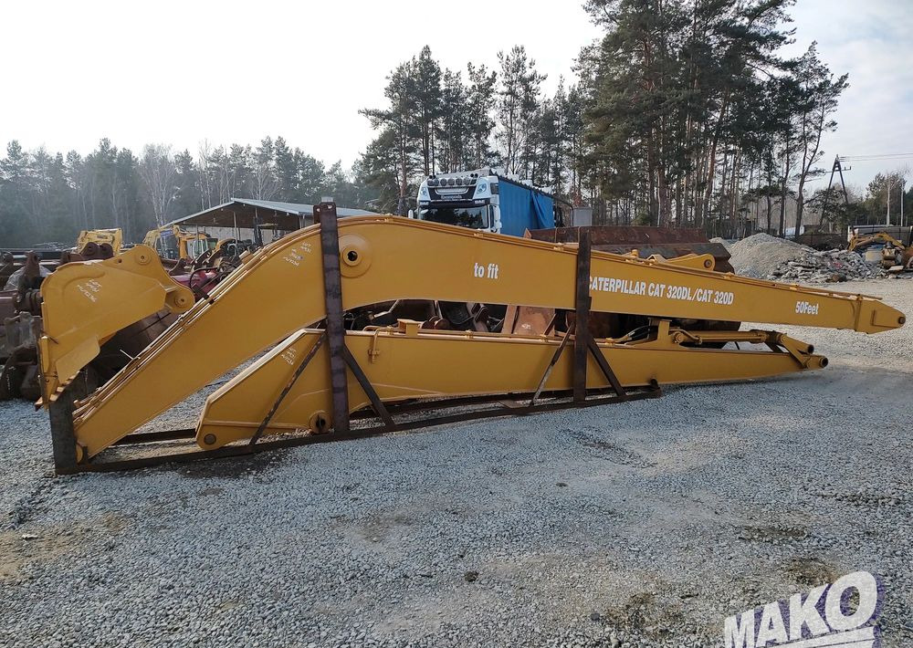 Jaunā Strēle - Celtniecības tehnika NOWE Ramię 50ft (15,5m) long reach do koparki Caterpillar 320 D DL: foto 1