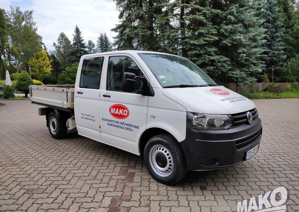 Volkswagen Transporter T5 - Bortu kravas automašīna/ Platforma: foto 1 Volkswagen Transporter T5 - Bortu kravas automašīna/ Platforma: foto 1
