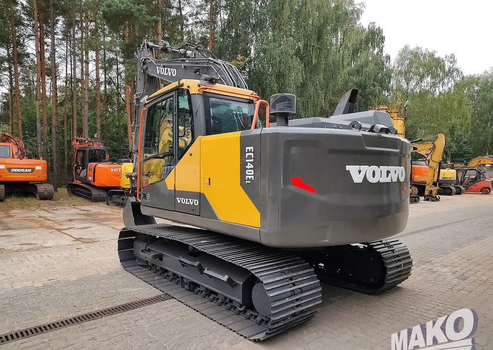 Volvo EC140 EL - Kāpurķēžu ekskavators: foto 3 Volvo EC140 EL - Kāpurķēžu ekskavators: foto 3
