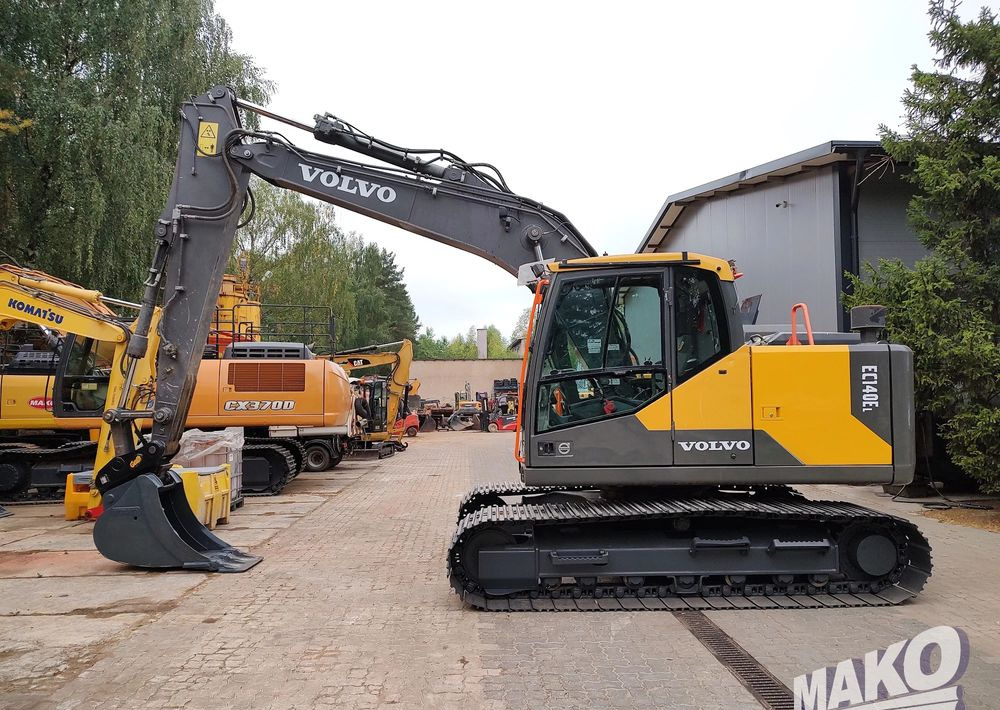 Volvo EC140 EL - Kāpurķēžu ekskavators: foto 1 Volvo EC140 EL - Kāpurķēžu ekskavators: foto 1
