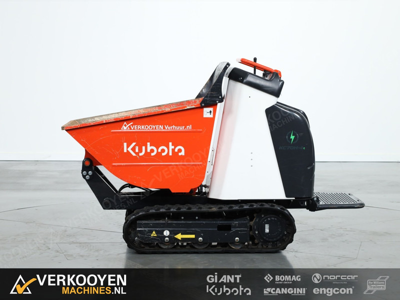 Kubota KC70H-4e Elektrische rupsdumper Rupsdumper Elektrisch - Mini pašizgāzējs: foto 4 Kubota KC70H-4e Elektrische rupsdumper Rupsdumper Elektrisch - Mini pašizgāzējs: foto 4