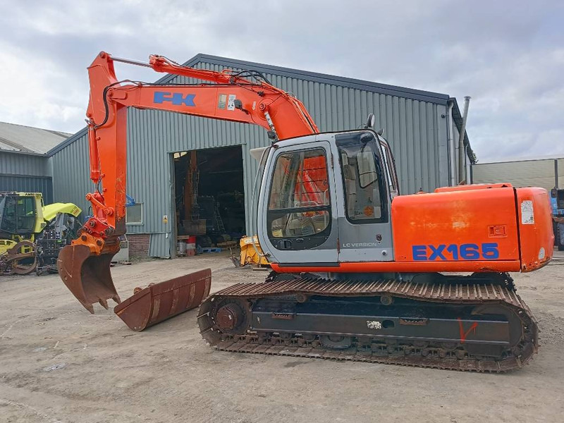 Fiat-Kobelco EX165 hitachi excavator kettenbagger graafmachine - Kāpurķēžu ekskavators: foto 2 Fiat-Kobelco EX165 hitachi excavator kettenbagger graafmachine - Kāpurķēžu ekskavators: foto 2