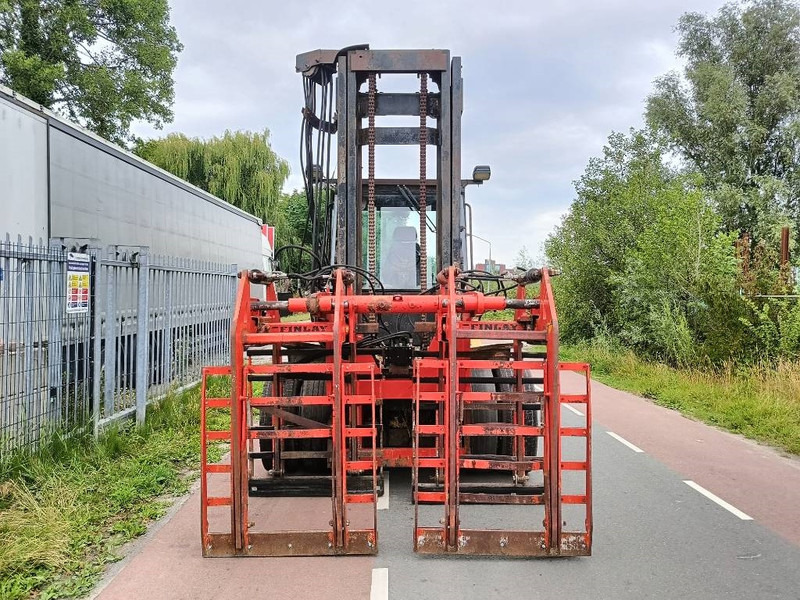 Hyster H 12.00 XL 12 ton heftruck met stenenklem forklift - Dīzeļiekrāvējs: foto 4 Hyster H 12.00 XL 12 ton heftruck met stenenklem forklift - Dīzeļiekrāvējs: foto 4