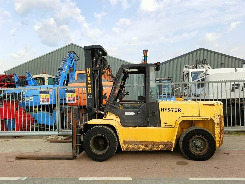 Dīzeļiekrāvējs Hyster H 7.00 XL 7 ton heftruck forklift stapler diesel: foto 12