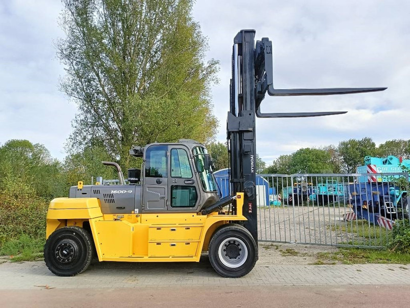 Dīzeļiekrāvējs Hyundai 160 D-9 heftruck forklift stapler 16 ton CE: foto 12