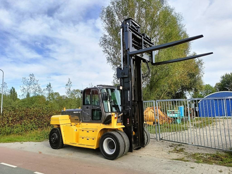 Dīzeļiekrāvējs Hyundai 160 D-9 heftruck forklift stapler 16 ton CE: foto 11