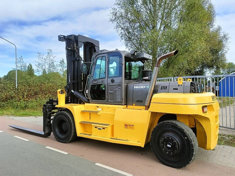 Hyundai 160 D-9 heftruck forklift stapler 16 ton CE - Dīzeļiekrāvējs: foto 5 Hyundai 160 D-9 heftruck forklift stapler 16 ton CE - Dīzeļiekrāvējs: foto 5