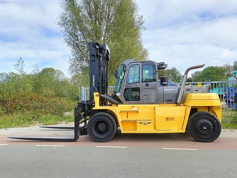 Dīzeļiekrāvējs Hyundai 160 D-9 heftruck forklift stapler 16 ton CE: foto 6