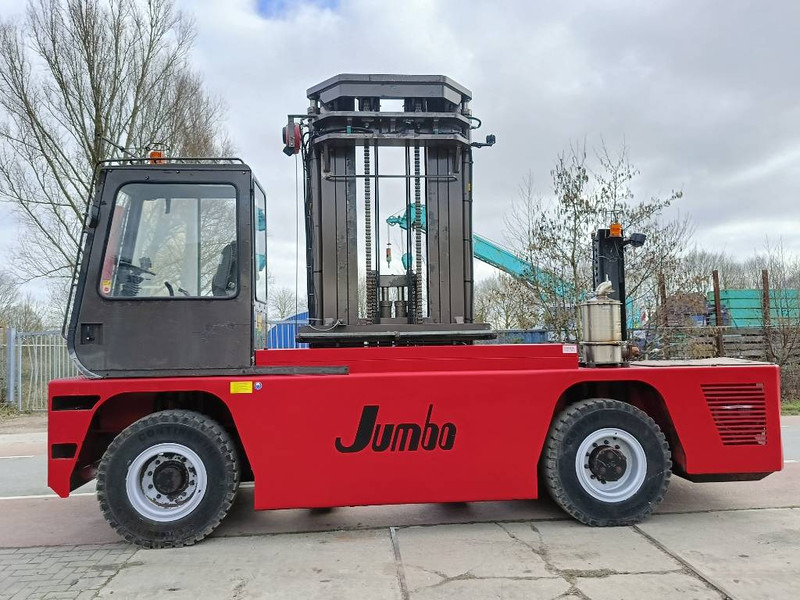 Jumbo J/SH 120/14/75 zijlader side forklift stapler 12 T - Sānu autokrāvējs: foto 4 Jumbo J/SH 120/14/75 zijlader side forklift stapler 12 T - Sānu autokrāvējs: foto 4