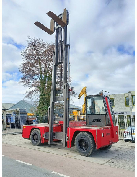 Jumbo J/SH 120/14/75 zijlader side forklift stapler 12 T - Sānu autokrāvējs: foto 2 Jumbo J/SH 120/14/75 zijlader side forklift stapler 12 T - Sānu autokrāvējs: foto 2