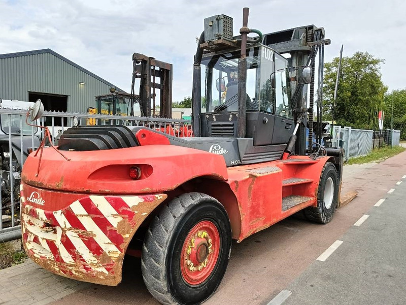 Linde H160 diesel 16T heftruck forklift stapler low mast - Dīzeļiekrāvējs: foto 5 Linde H160 diesel 16T heftruck forklift stapler low mast - Dīzeļiekrāvējs: foto 5