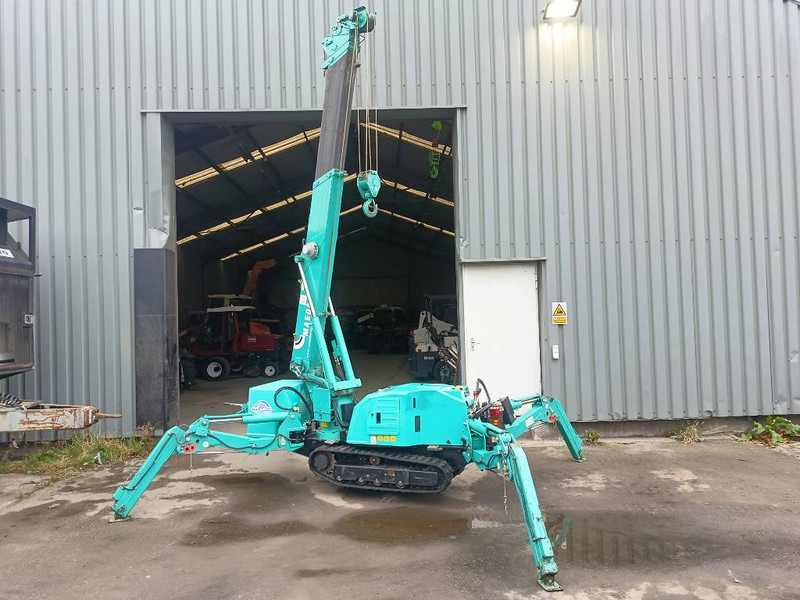 Maeda MC 285 CRME-2 minikraan hybride spin spider crane - Mini celtnis: foto 1 Maeda MC 285 CRME-2 minikraan hybride spin spider crane - Mini celtnis: foto 1