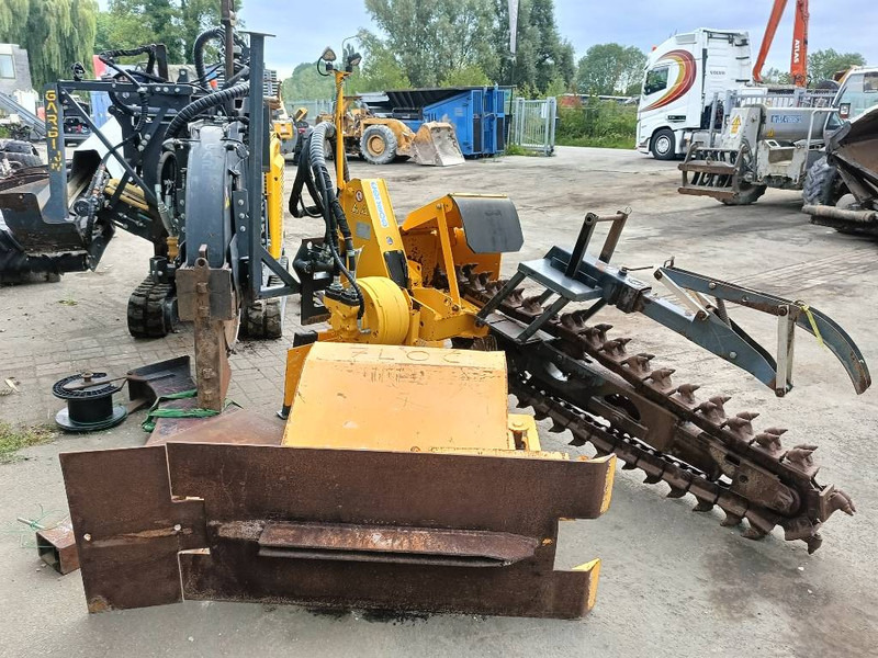 Tranšeju racējs Makbrent garbin MAK75 MF73E multifunctional + tren: foto 13