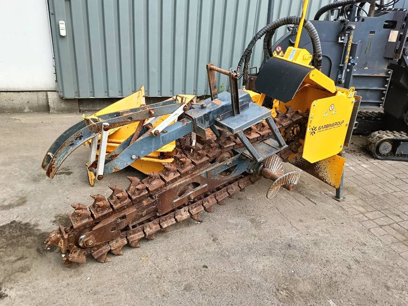 Tranšeju racējs Makbrent garbin MAK75 MF73E multifunctional + tren: foto 14