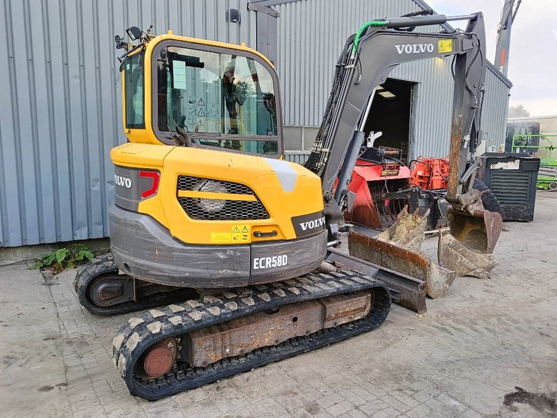 Mini-ekskavators Volvo ECR 58 D rups graafmachine tracked excavator bagge: foto 5 Mini-ekskavators Volvo ECR 58 D rups graafmachine tracked excavator bagge: foto 5