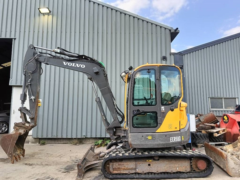 Mini-ekskavators Volvo ECR 58 D rups graafmachine tracked excavator bagge: foto 12 Mini-ekskavators Volvo ECR 58 D rups graafmachine tracked excavator bagge: foto 12