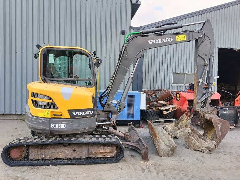 Mini-ekskavators Volvo ECR 58 D rups graafmachine tracked excavator bagge: foto 6 Mini-ekskavators Volvo ECR 58 D rups graafmachine tracked excavator bagge: foto 6