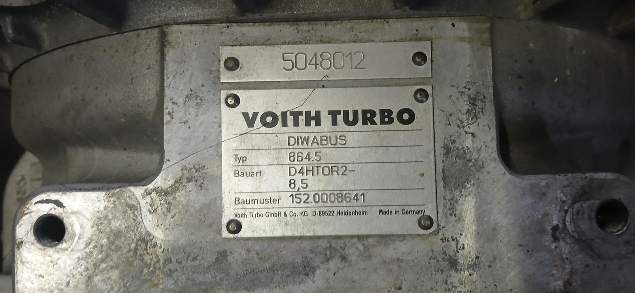 Voith DIWA 864.5 - Transmisija: foto 5 Voith DIWA 864.5 - Transmisija: foto 5