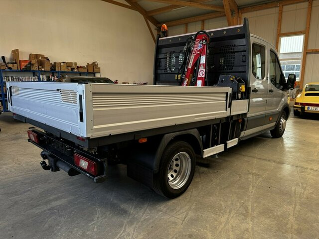 FORD Transit FT 350L Doka TdCI hydr. Fassi Kran... - Automašīna ar kravas platformu, Kravas-pasažieru furgons: foto 5 FORD Transit FT 350L Doka TdCI hydr. Fassi Kran... - Automašīna ar kravas platformu, Kravas-pasažieru furgons: foto 5