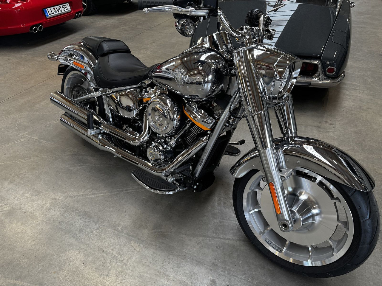 Harley-Davidson FLSTFI Fat Boy Gray Ghost 117 - Motocikls: foto 3 Harley-Davidson FLSTFI Fat Boy Gray Ghost 117 - Motocikls: foto 3