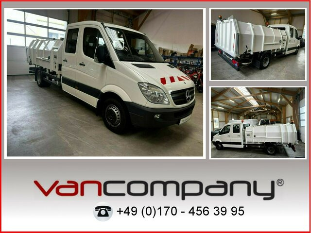 MERCEDES-BENZ Sprinter 516 CDI Müllwagen Papierkorbsammelfzg.... - Atkritumu vedējs: foto 1 MERCEDES-BENZ Sprinter 516 CDI Müllwagen Papierkorbsammelfzg.... - Atkritumu vedējs: foto 1
