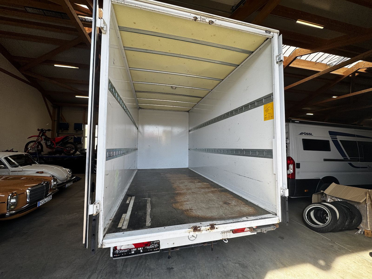Jaunā Furgons ar slēgtā virsbūve Mercedes-Benz Sprinter 313 CDI Möbelkoffer 1.Hd. Scheckheft: foto 9