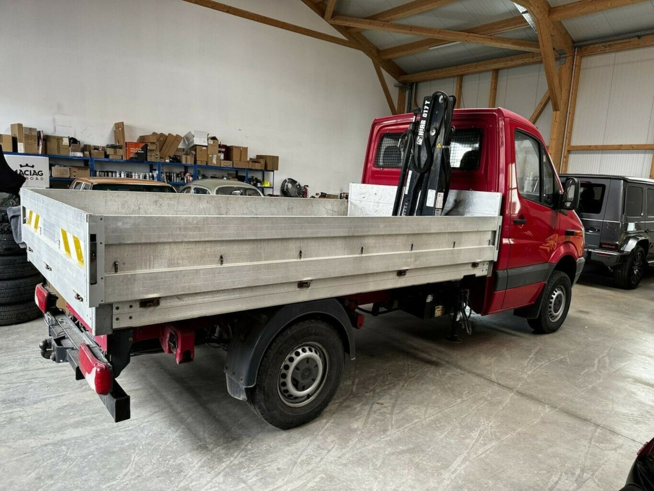 Mercedes-Benz Sprinter 315 CDI 4x4 Allrad HIAB Kran 017T - Automašīna ar kravas platformu: foto 5 Mercedes-Benz Sprinter 315 CDI 4x4 Allrad HIAB Kran 017T - Automašīna ar kravas platformu: foto 5