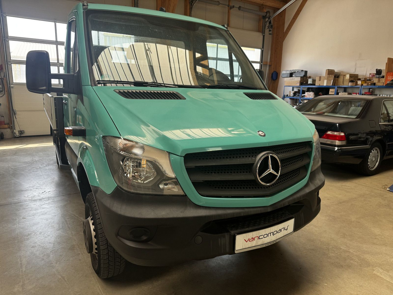 Mercedes-Benz Sprinter 513 CDI 4x4 Allrad Pritsche 3.5t - Automašīna ar kravas platformu: foto 3 Mercedes-Benz Sprinter 513 CDI 4x4 Allrad Pritsche 3.5t - Automašīna ar kravas platformu: foto 3