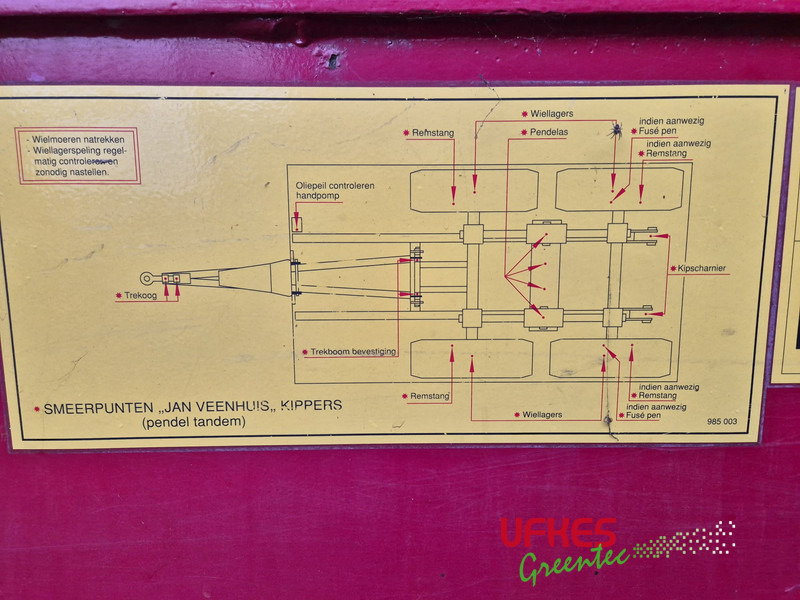Meža tehnika Veenhuis JVK 16000 High tipper: foto 16 Meža tehnika Veenhuis JVK 16000 High tipper: foto 16