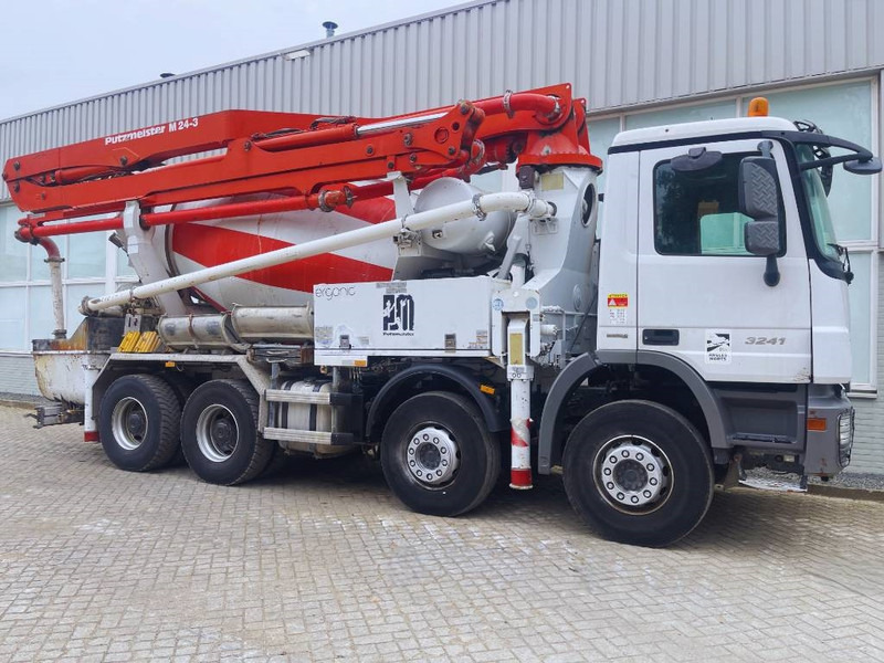 Mercedes-Benz Actros 3241 Putzmeister M24/3 2013 8X4 - Betonvedējs: foto 3 Mercedes-Benz Actros 3241 Putzmeister M24/3 2013 8X4 - Betonvedējs: foto 3