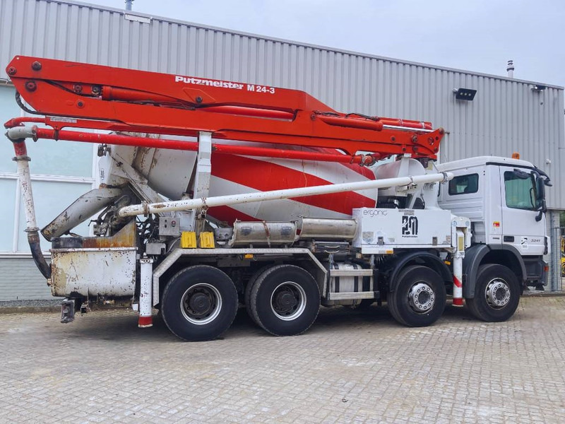 Mercedes-Benz Actros 3241 Putzmeister M24/3 2013 8X4 - Betonvedējs: foto 5 Mercedes-Benz Actros 3241 Putzmeister M24/3 2013 8X4 - Betonvedējs: foto 5