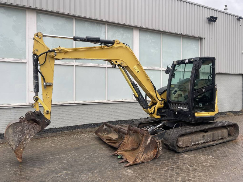 Yanmar Vio 80-1A 2017 CE - Mini-ekskavators: foto 3 Yanmar Vio 80-1A 2017 CE - Mini-ekskavators: foto 3