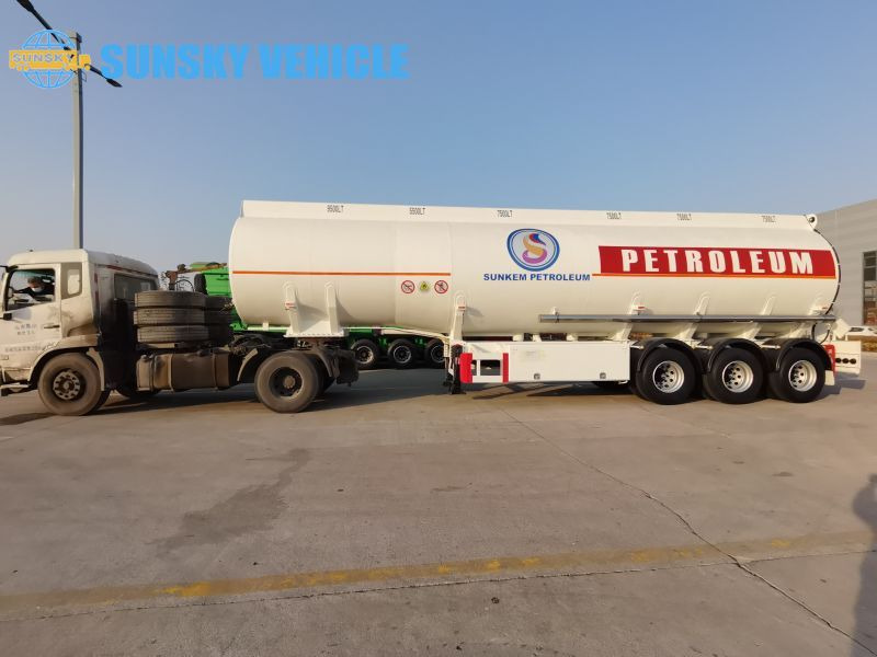 SUNSKY Fuel Tanker for sale - Puspiekabe cisterna: foto 2 SUNSKY Fuel Tanker for sale - Puspiekabe cisterna: foto 2