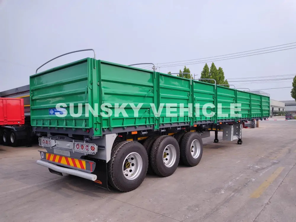SUNSKY HENRED TYPRE DROPSIDE TRAILER - Bortu puspiekabe/ Platforma: foto 4 SUNSKY HENRED TYPRE DROPSIDE TRAILER - Bortu puspiekabe/ Platforma: foto 4