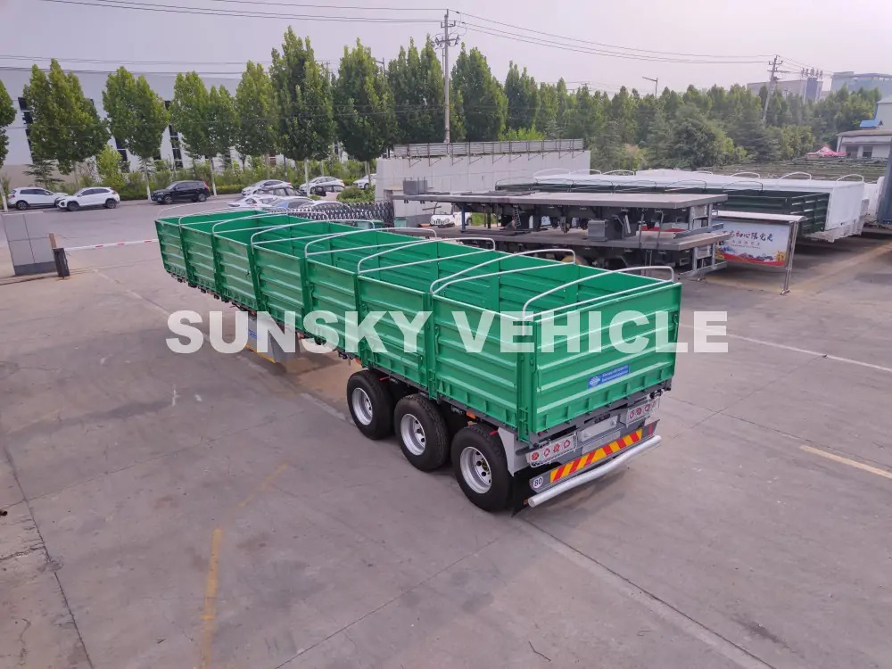 SUNSKY HENRED TYPRE DROPSIDE TRAILER - Bortu puspiekabe/ Platforma: foto 5 SUNSKY HENRED TYPRE DROPSIDE TRAILER - Bortu puspiekabe/ Platforma: foto 5