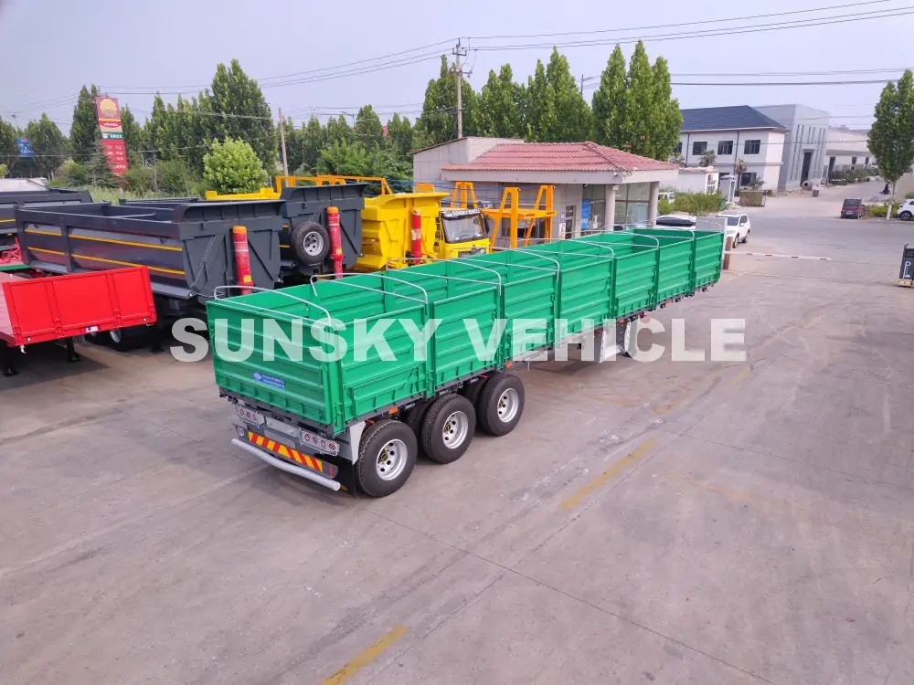 SUNSKY HENRED TYPRE DROPSIDE TRAILER - Bortu puspiekabe/ Platforma: foto 2 SUNSKY HENRED TYPRE DROPSIDE TRAILER - Bortu puspiekabe/ Platforma: foto 2