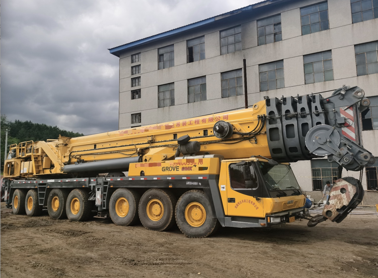 GROVE Second Hand Knuckle Boom Truck Crane GMK7450 450t Mobile Jib Crane - Autoceltnis: foto 2 GROVE Second Hand Knuckle Boom Truck Crane GMK7450 450t Mobile Jib Crane - Autoceltnis: foto 2