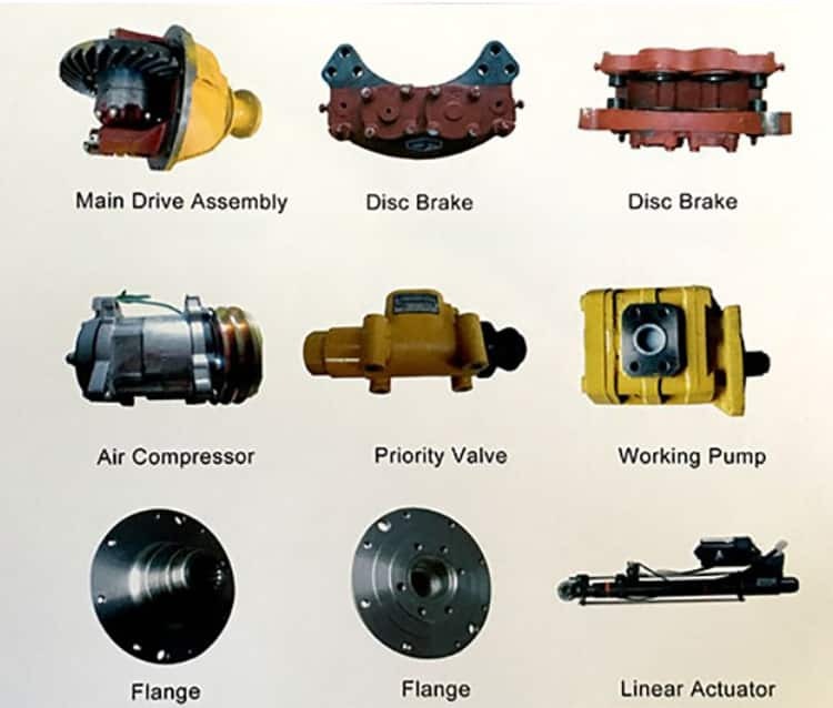 List of XCMG QY50KA truck crane consumable spare parts price - Rezerves daļa - Autoceltnis: foto 3 List of XCMG QY50KA truck crane consumable spare parts price - Rezerves daļa - Autoceltnis: foto 3