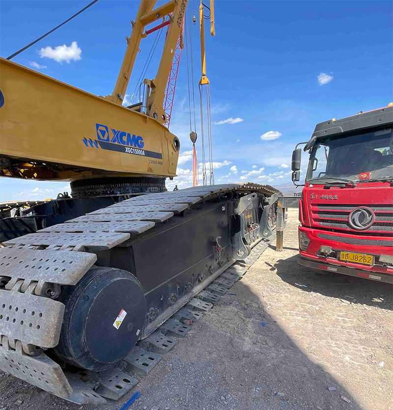 XCMG 2022 XGC15000A used hydraulic crawler crane for sale - Kāpurķēžu celtnis: foto 4 XCMG 2022 XGC15000A used hydraulic crawler crane for sale - Kāpurķēžu celtnis: foto 4