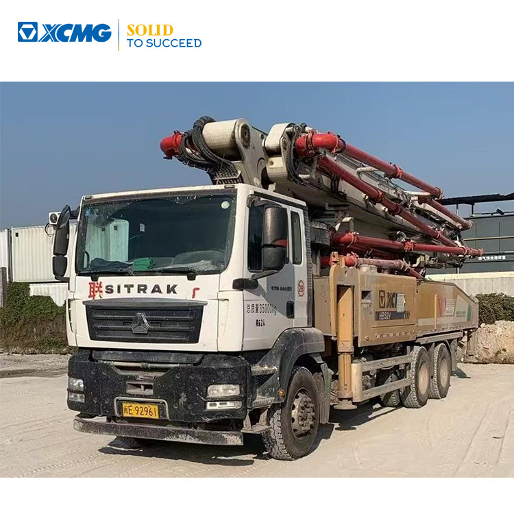 XCMG Manufacturer China Concrete Pump Truck HB52V 52m Used Cement Pump Truck Price For Sale - Betona sūknis: foto 1 XCMG Manufacturer China Concrete Pump Truck HB52V 52m Used Cement Pump Truck Price For Sale - Betona sūknis: foto 1